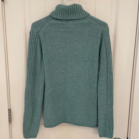 Sundance Ribbed Turtleneck Sweater, size L - Picture 3 of 8